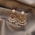 72# Pearl Circle Earrings