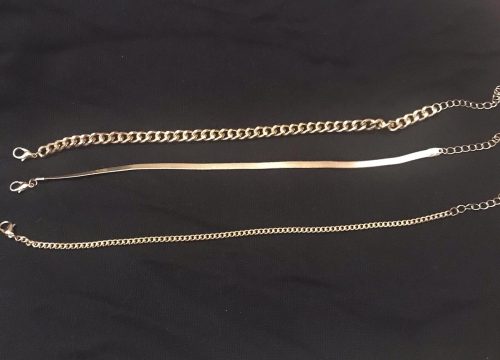 Gold layered beach bracelet set photo review