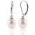 D960-Silver Pearl Earrings