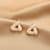 16# Triangle Stud Earrings (silver Needle)